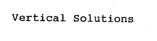 VERTICAL SOLUTIONS logo