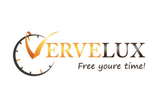 VERVELUX FREE YOUR TIME! logo