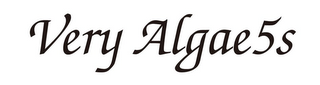 VERY ALGAE5S logo
