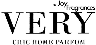 VERY CHIC HOME PARFUM BY JOY FRAGRANCES logo