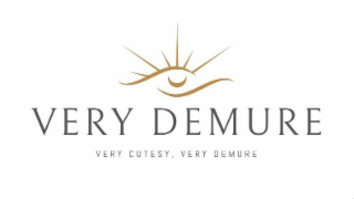 VERY DEMURE VERY CUTESY, VERY DEMURE logo
