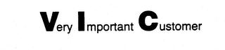 VERY IMPORTANT CUSTOMER logo