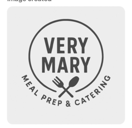 VERY MARY MEAL PREP & CATERING logo
