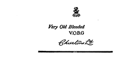 VERY OLD BLENDED V.O.B.G. CHURTONS LTD logo