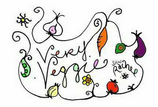 VERY VEGGIE WITH RACHEL logo