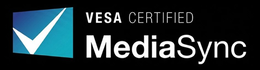 VESA CERTIFIED MEDIASYNC logo