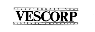 VESCORP VIDEO EDUCATIONAL SYSTEMS CORPORATION logo