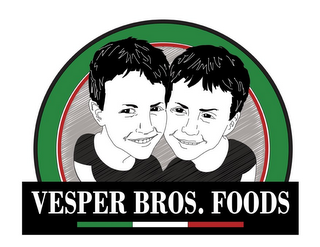 VESPER BROS. FOODS logo