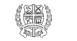 VESSELS OF HONOR HOLINESS HEROISM VISION RESTRAINT logo
