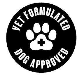 VET FORMULATED DOG APPROVED logo