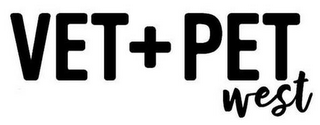 VET + PET WEST logo