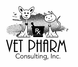 VET PHARM CONSULTING, INC. RX logo