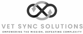 VET SYNC SOLUTIONS EMPOWERING THE MISSION, DEFEATING COMPLEXITY logo