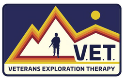 V.E.T. VETERANS EXPLORATION THERAPY logo