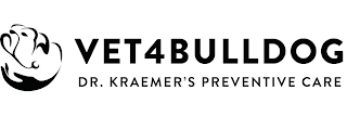 VET4BULLDOG DR. KRAEMER'S PREVENTIVE CARE logo