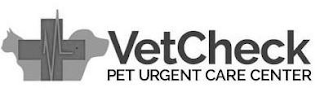 VETCHECK PET URGENT CARE CENTER logo