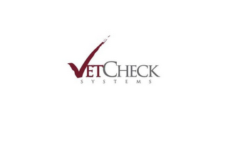 VETCHECK SYSTEMS logo