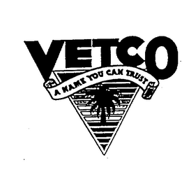 VETCO A NAME YOU CAN TRUST logo