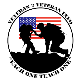 VETERAN 2 VETERAN INFO "EACH ONE TEACH ONE" logo