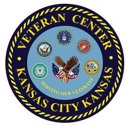·VETERAN CENTER· SERVING OUR VETERANS KANSAS CITY KANSAS logo