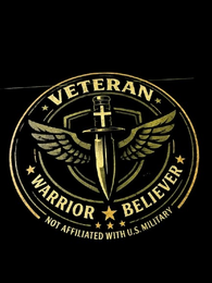 VETERAN WARRIOR BELIEVER logo
