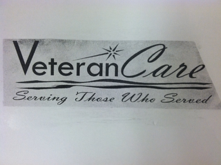 VETERANCARE SERVING THOSE WHO SERVED logo