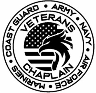 VETERANS CHAPLAIN • COAST GUARD • ARMY • NAVY • AIR FORCE • MARINES logo