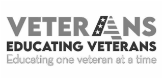 VETERANS EDUCATING VETERANS EDUCATING ONE VETERAN AT A TIME logo