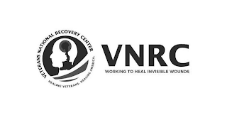 VETERANS NATIONAL RECOVERY CENTER HEALING VETERANS. HEALING AMERICA. VNRC WORKING TO HEAL INVISIBLE WOUNDS logo