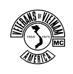 VETERANS OF VIETNAM MC AMERICA 1959 1975 logo