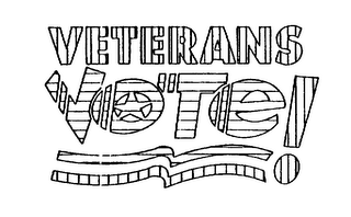 VETERANS VOTE! logo
