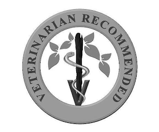 VETERINARIAN RECOMMENDED V logo