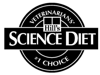VETERINARIANS' HILL'S SCIENCE DIET # 1 CHOICE logo