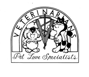 VETERINARIANS PET LOVE SPECIALISTS logo