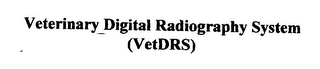 VETERINARY DIGITAL RADIOGRAPHY SYSTEM (VETDRS) logo