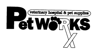 VETERINARY HOSPITALS & PET SUPPLIES PETWORKS logo
