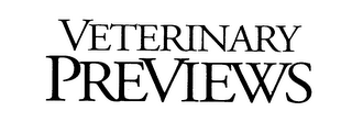 VETERINARY PREVIEWS logo