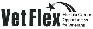 VETFLEX FLEXIBLE CAREER OPPORTUNITIES FOR VETERANS logo