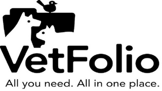 VETFOLIO ALL YOU NEED. ALL IN ONE PLACE. logo