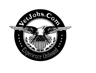 VETJOBS.COM EXPERIENCE ONBOARD logo