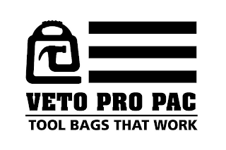 VETO PRO PAC TOOL BAGS THAT WORK logo