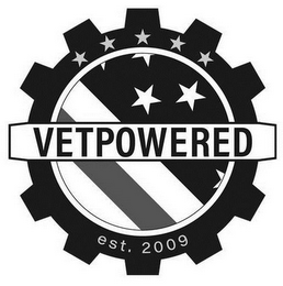 VETPOWERED EST. 2009 logo