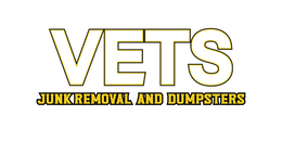 VETS JUNK REMOVAL AND DUMPSTERS logo