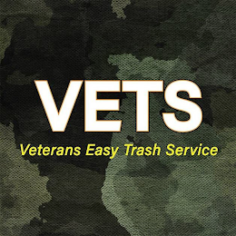 VETS VETERANS EASY TRASH SERVICE logo