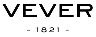 VEVER - 1821 - logo