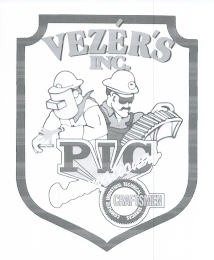 VEZER'S INC. PIC INTERNATIONAL COMPLETE INDUSTRIAL TECHNICAL SERVICES CRAFTSMEN logo