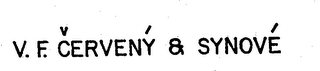 V.F. CERVENY & SYNOVE logo