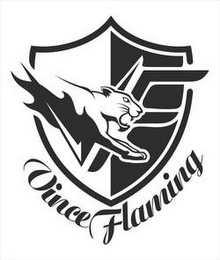 VF VINCE FLAMING logo