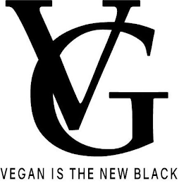 VG VEGAN IS THE NEW BLACK logo