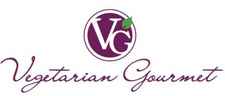 VG VEGETARIAN GOURMET logo